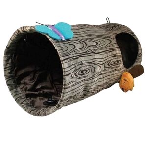Kong Cat Tunnel with Blue and Brown Accents